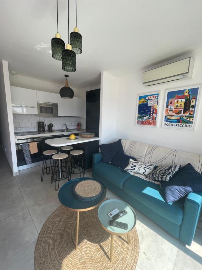 Superbe Appartement Sur Le Port, Jacuzzi, Piscine ปอร์โต-เวคคีโอ ภายนอก รูปภาพ